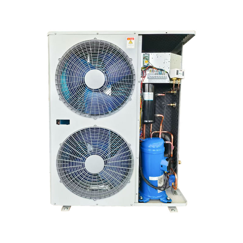 Aonad Comhdhlúthaithe Taobh Asraon Aeir (Úsáid Comhbhrúiteoir Panasonic) 3-12HP