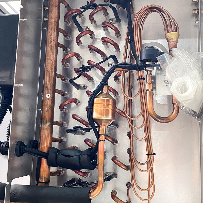 Teocht Ard (10~-8℃) Íseal Torann Oibríocht Evaporator